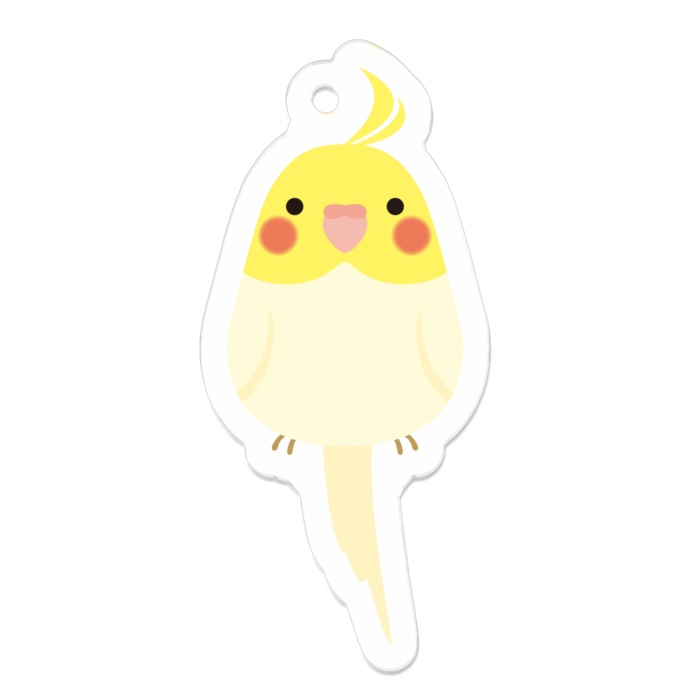 【全6種】鳥さんアクリルキーホルダー