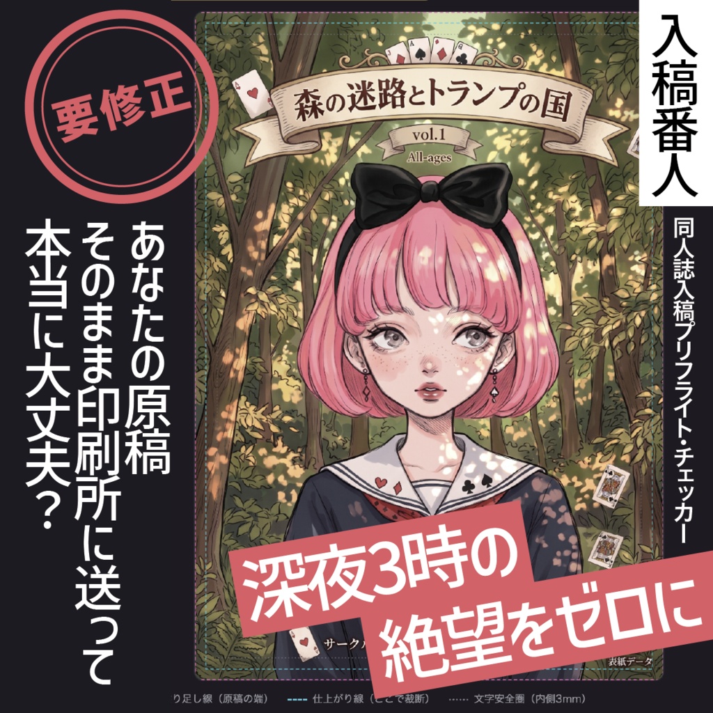 入稿番人 同人誌入稿プリフライト・チェッカー