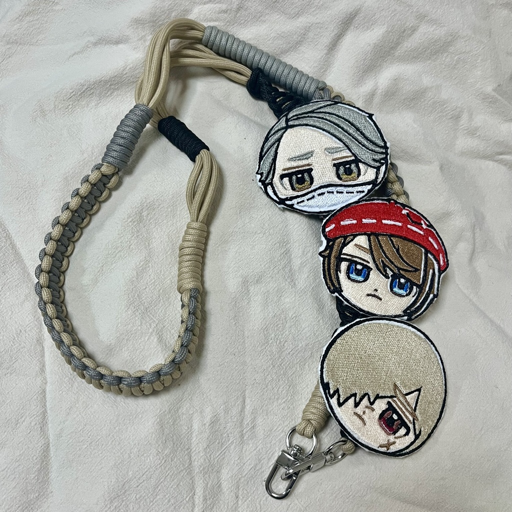 納棺師刺繍ブローチ