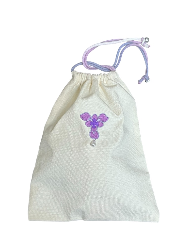 パール付きイチハツきんちゃく