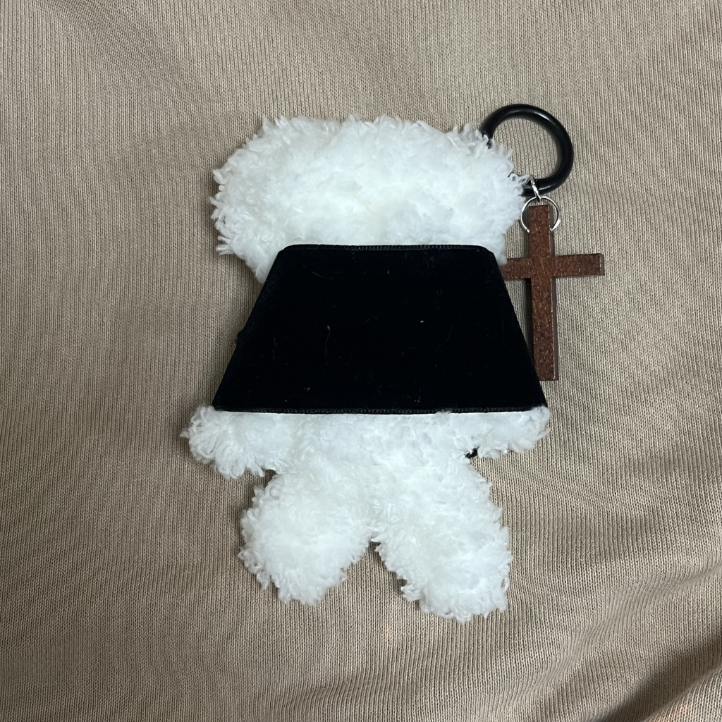 あんどるーふわふわベアキーホルダー