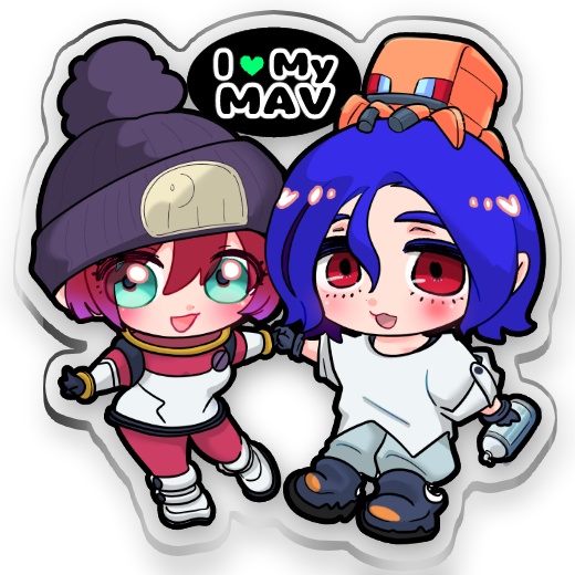 シュウマチュ・I love my MAVアクスタ