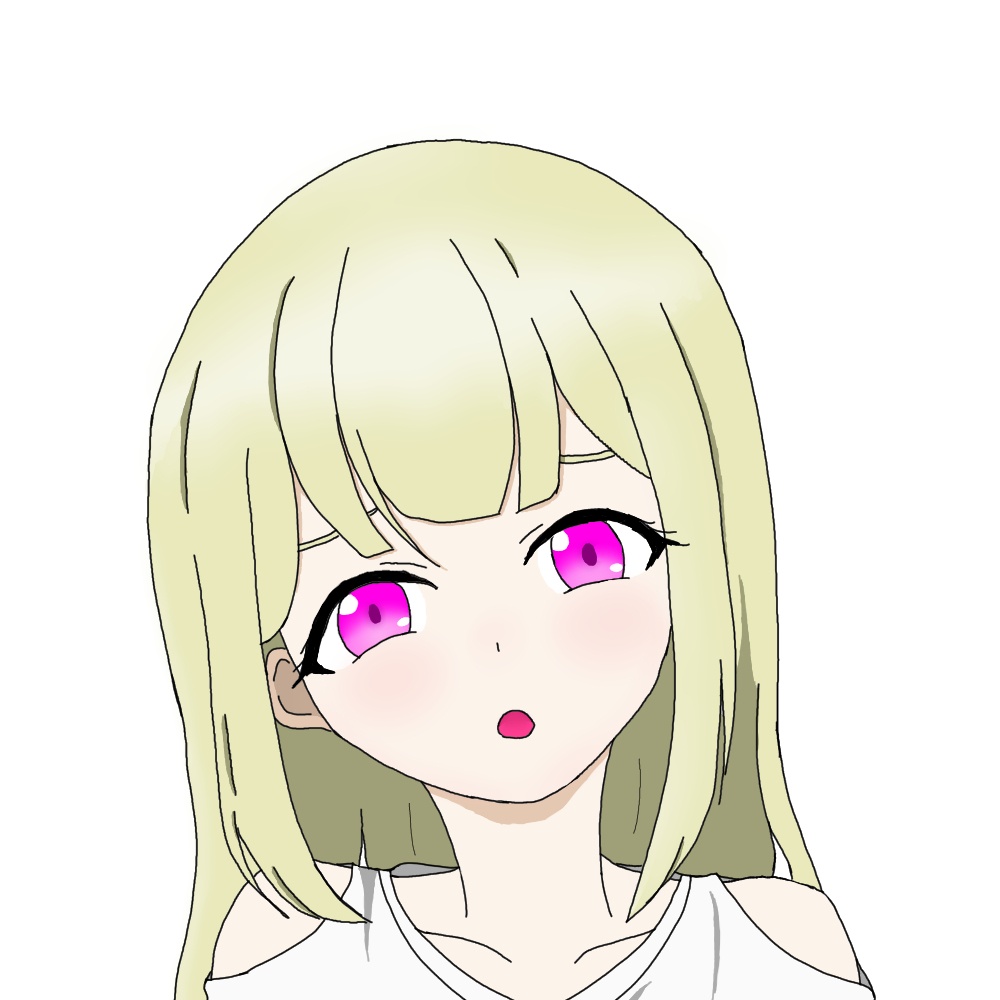 ヒカリちゃんのイラスト