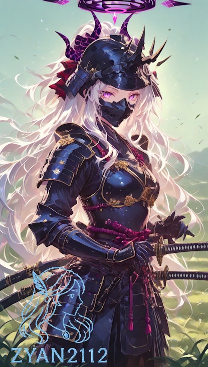 Blue Archive 空崎ヒナ 武者鎧・着物姿CG集