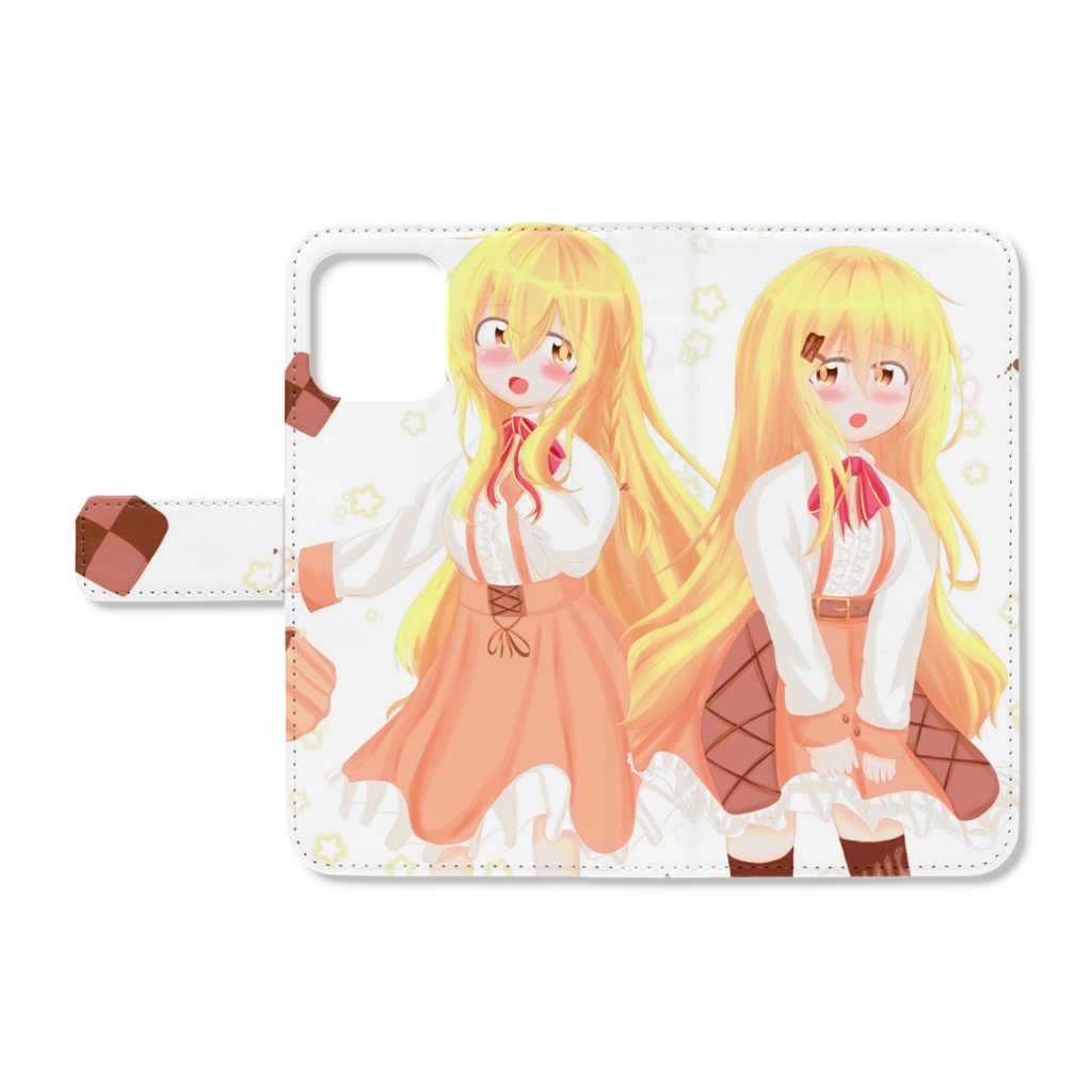 【オリキャラ】手帳型iPhoneケース
