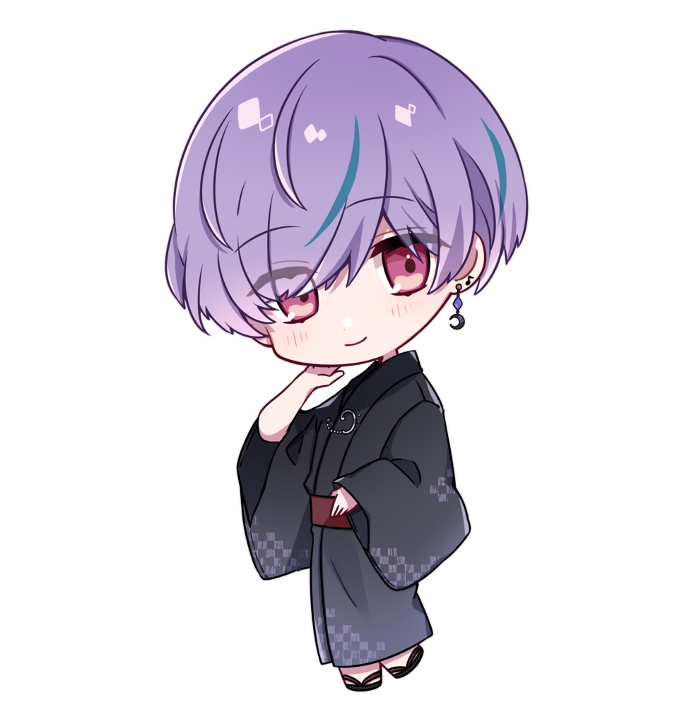 【2.5周年記念】藤咲ユーリ・アクリルキーホルダー