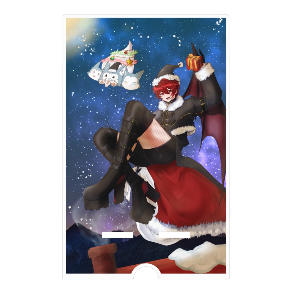 アクリルスマホスタンド