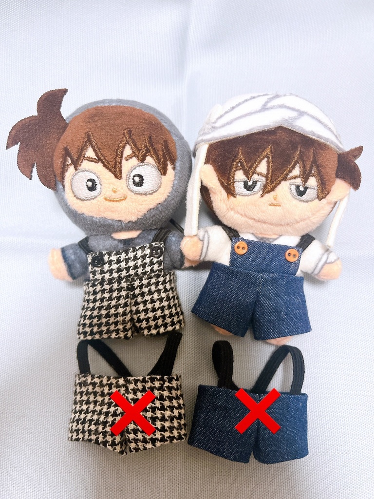 【ほわぬい】イニシャルシャツ&サロペット