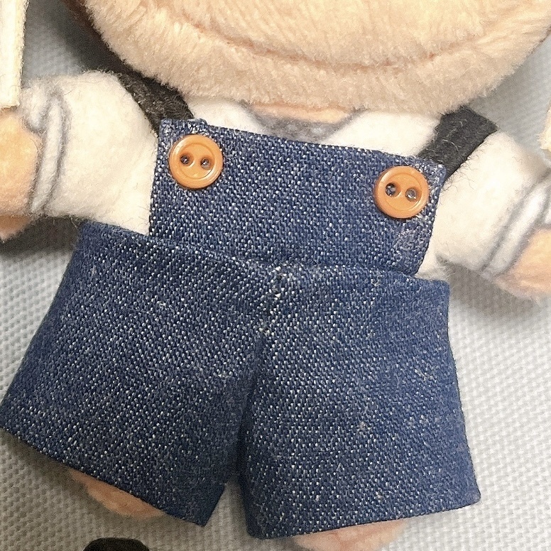 【ほわぬい】イニシャルシャツ&サロペット