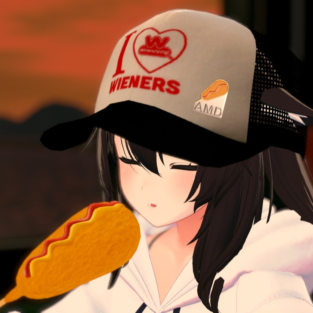 [VRChat] アメドピン Amedo Pin 3D Model (MA) - pandayuk1 - BOOTH