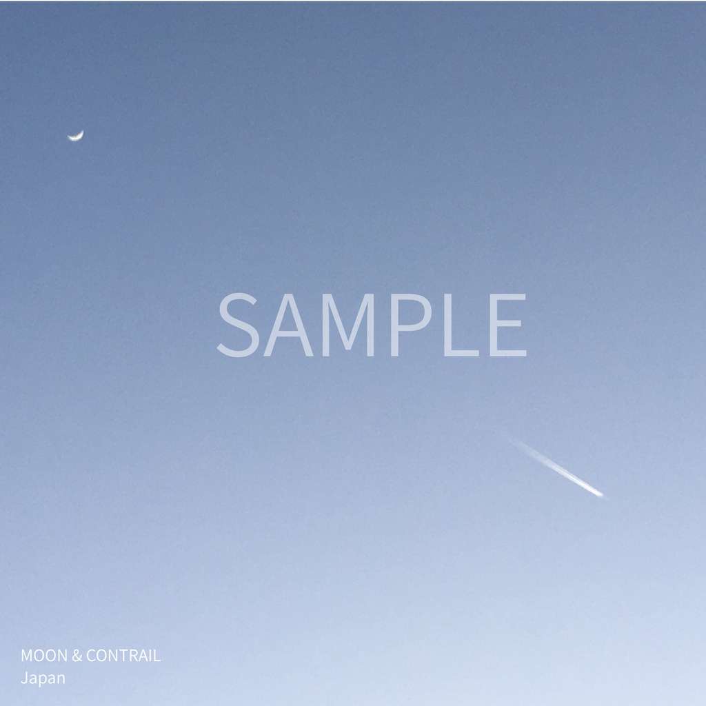 MOON & CONTRAIL – Japan