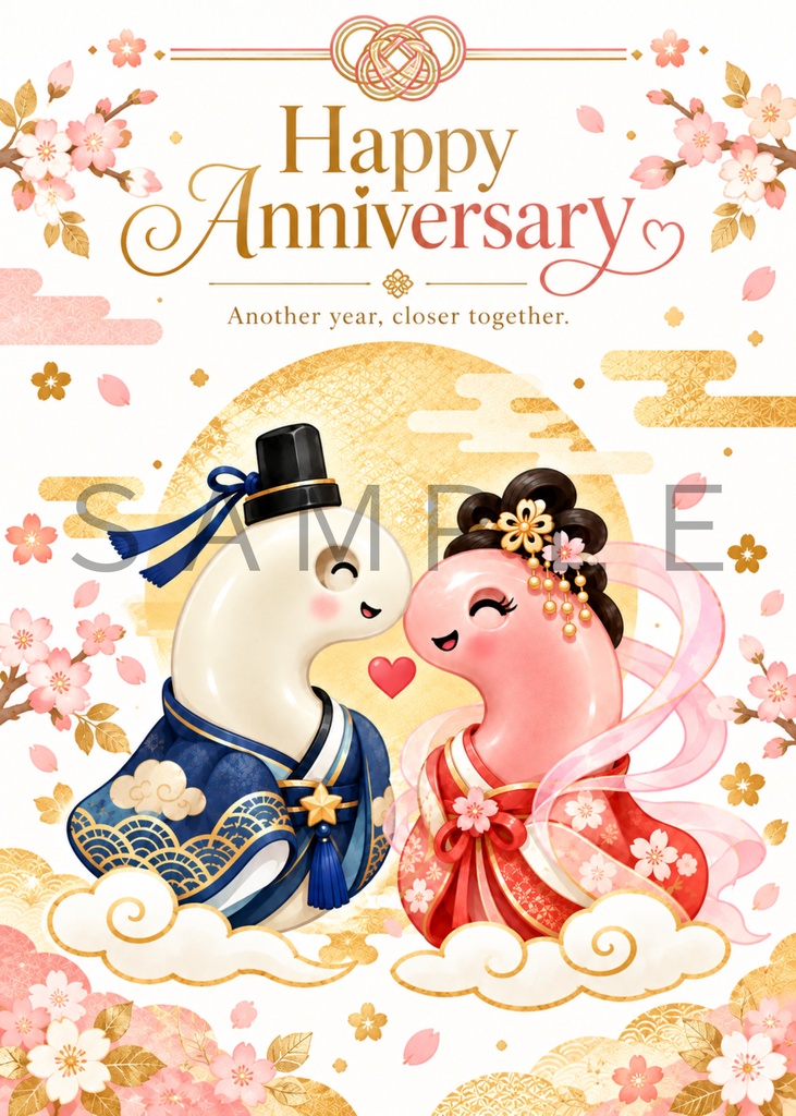 Japanese Greeting Card Set 10|Wedding・Love・Birthday・Thank You