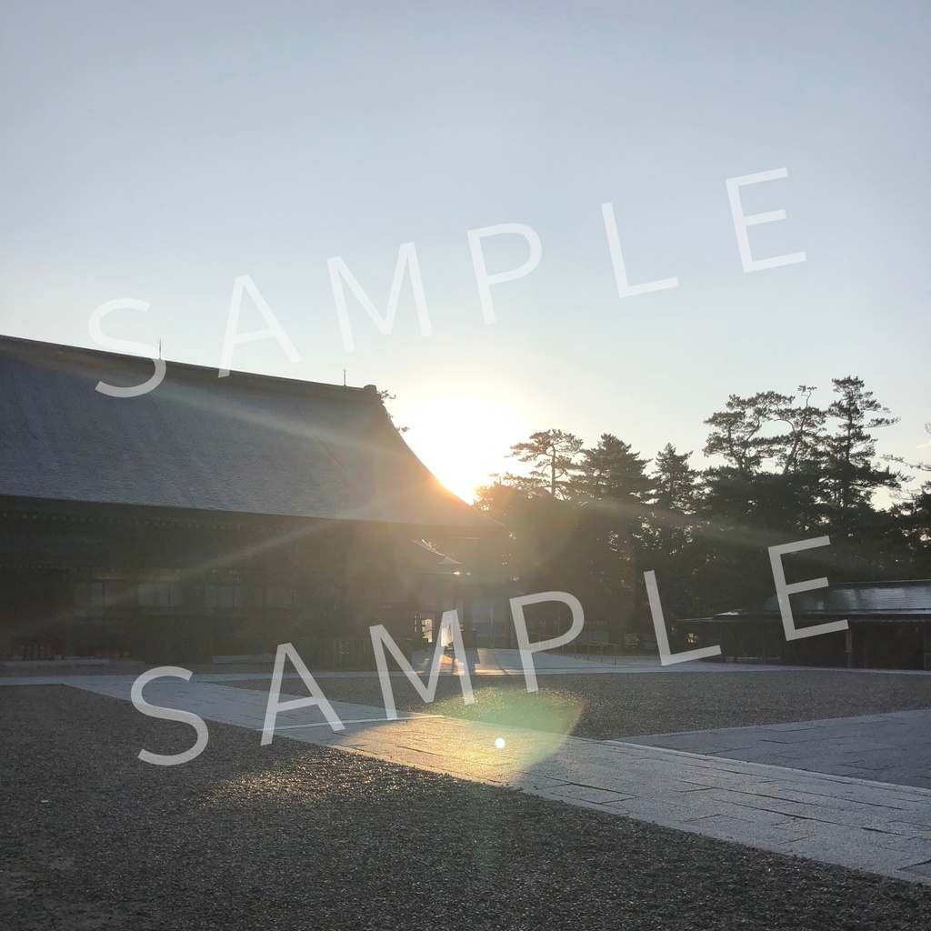 出雲大社の日の出 ― 光が満ちる朝 | Sunrise at Izumo Taisha