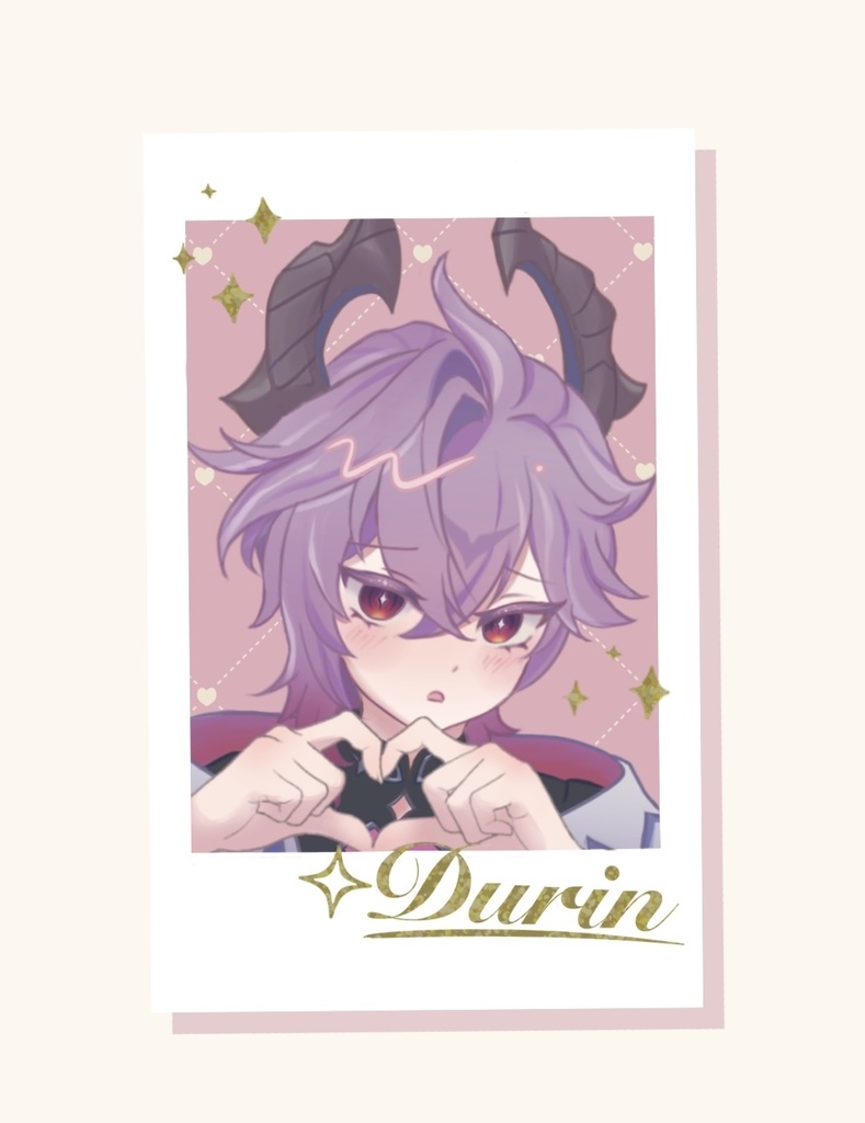 インスタントフォト風カード【ドゥリン】