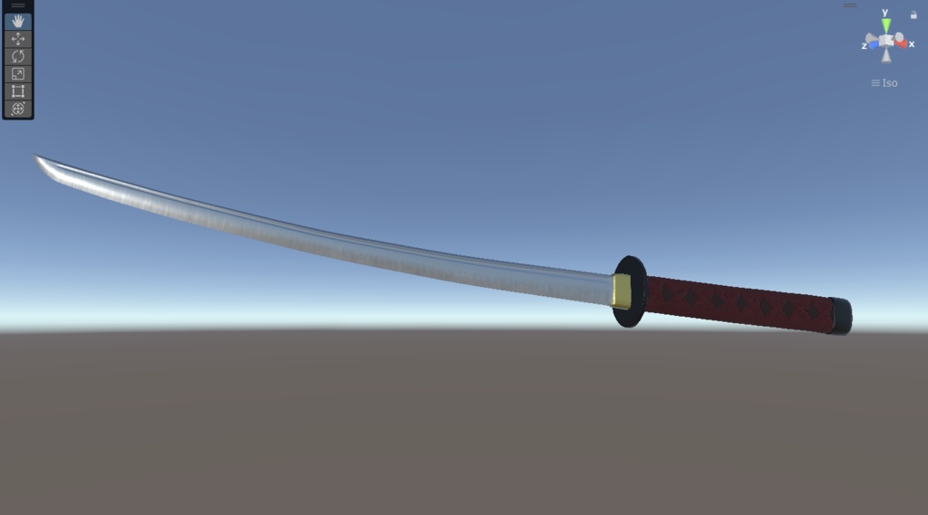 VRchat 日本刀/katana FBXprefab同梱