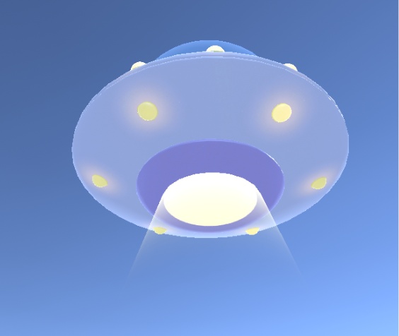 【公開記念セール中】あなたのそばをふわふわ漂う追従UFO(ウチュウジン)【VRChat想定】