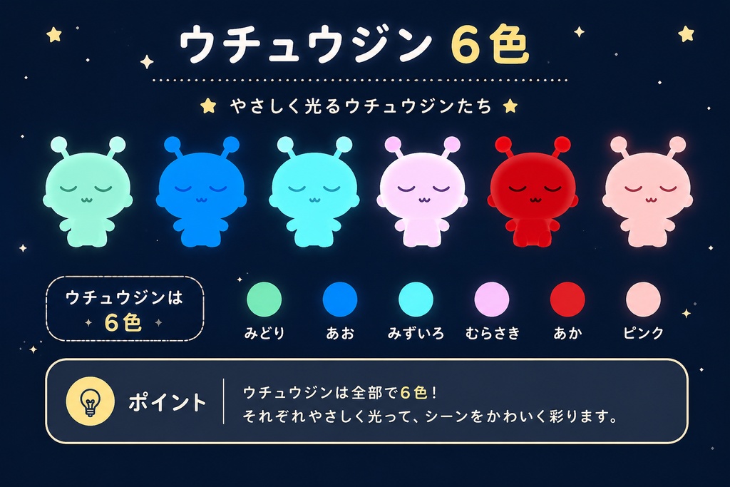 【公開記念セール中】あなたのそばをふわふわ漂う追従UFO(ウチュウジン)【VRChat想定】