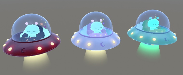 【公開記念セール中】あなたのそばをふわふわ漂う追従UFO(ウチュウジン)【VRChat想定】