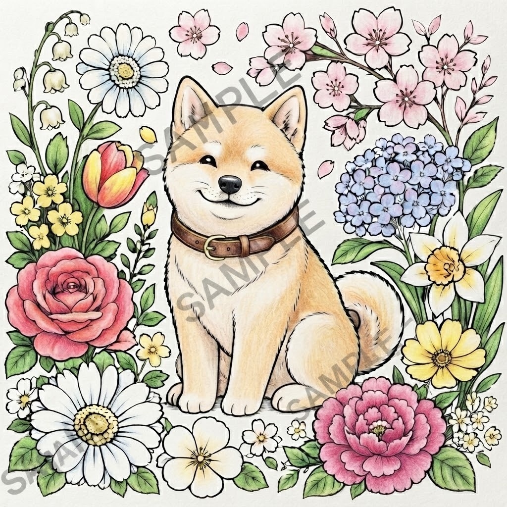 あなたのための、静かなひととき　無料塗り絵---A Quiet Moment for You 　Free coloring pages