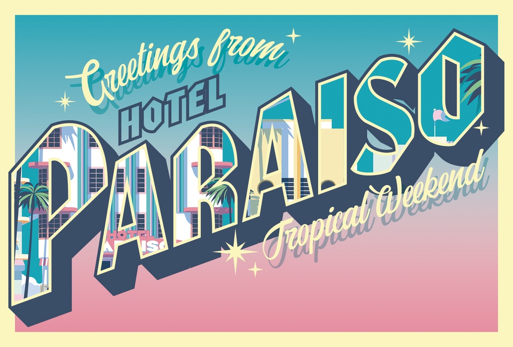 HOTEL PARAISO グリーティングカード