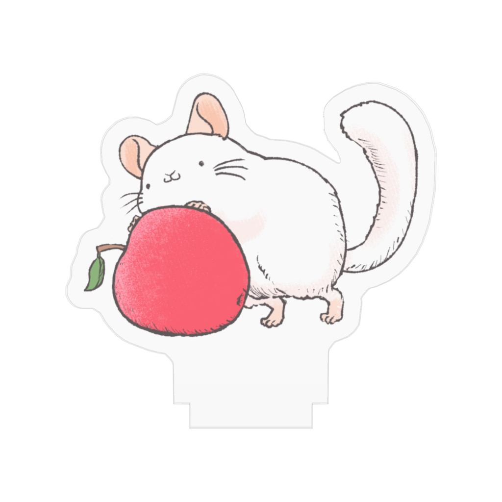 チンチラばにらくんアクリルスタンドA3