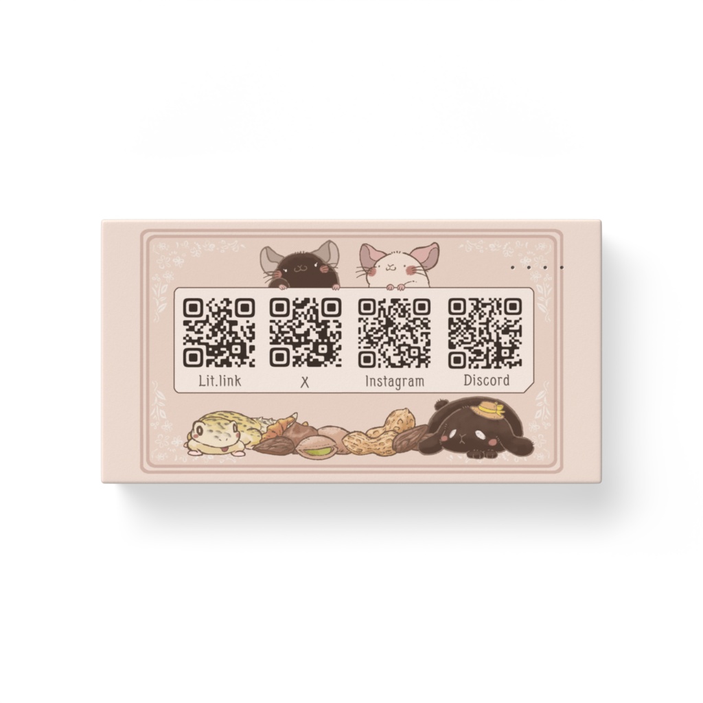 あかずきのモバイルバッテリーQR