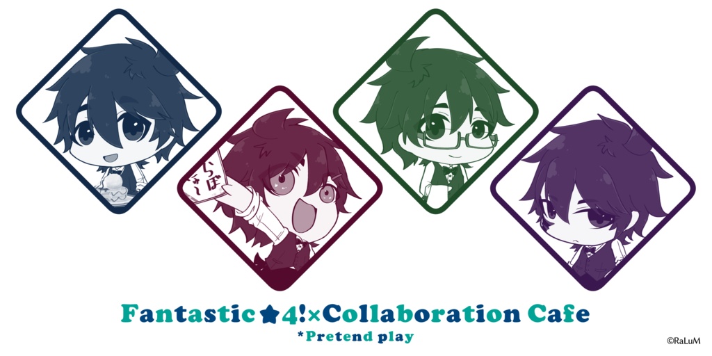 ファンタ4コラボカフェごっこトート