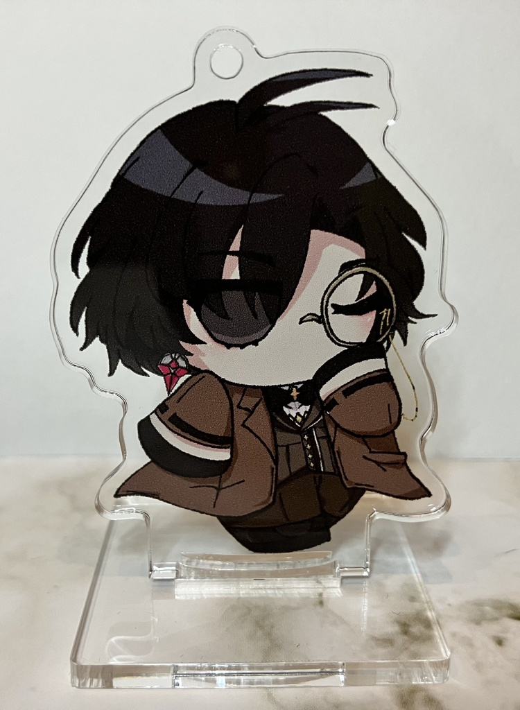 みにまむてぃのすのお着替えアクリルキーホルダー