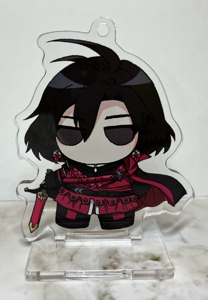 みにまむてぃのすのお着替えアクリルキーホルダー