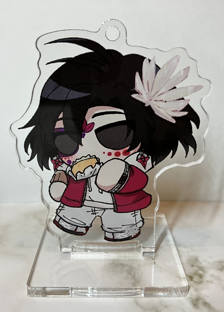 みにまむてぃのすのお着替えアクリルキーホルダー