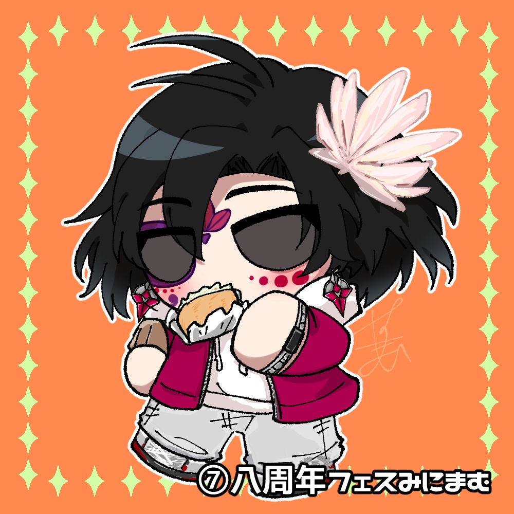 みにまむてぃのすのお着替えアクリルキーホルダー