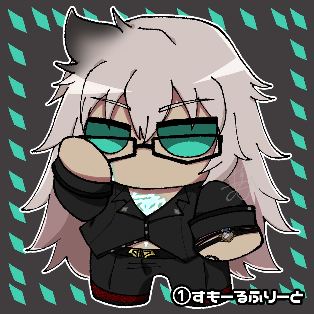 すもふり・ちびなみアクリルキーホルダー