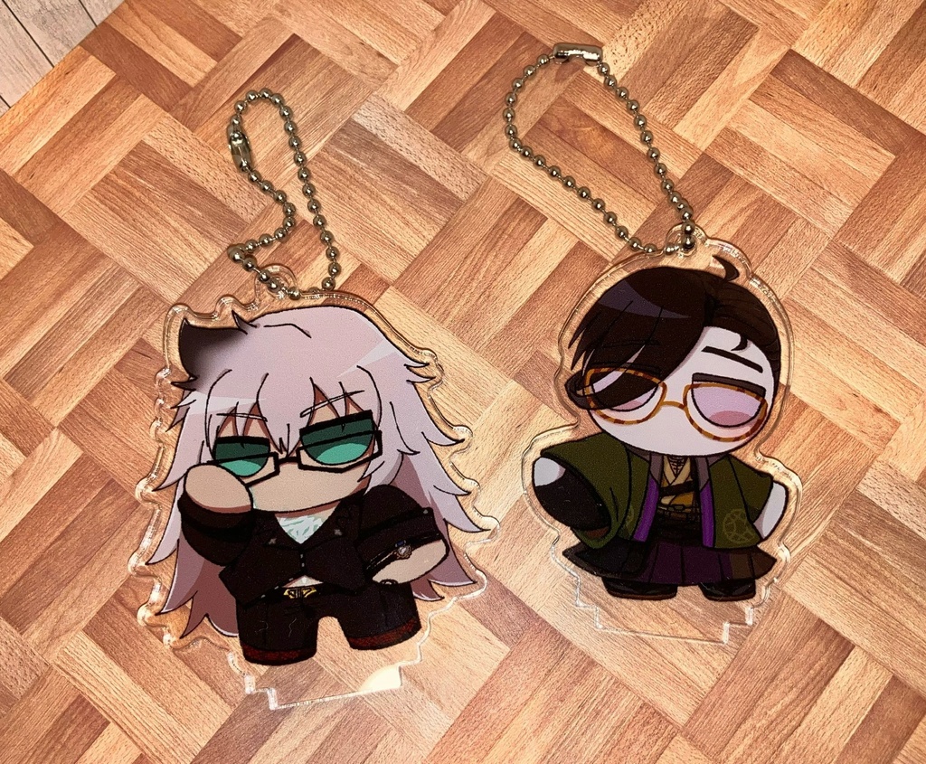 すもふり・ちびなみアクリルキーホルダー