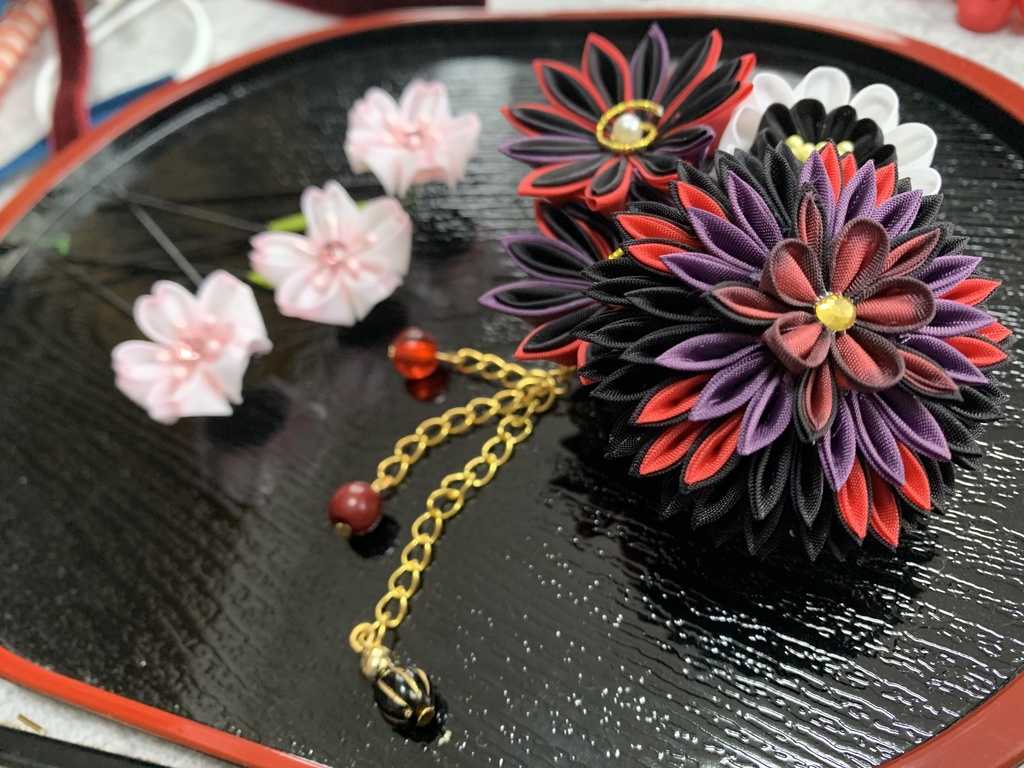 大倶利伽羅イメージ 髪飾り