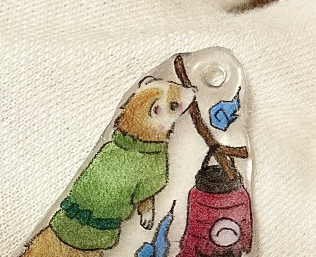 フェレット妖怪「提灯小僧(ちょうちんこぞう)」チャーム