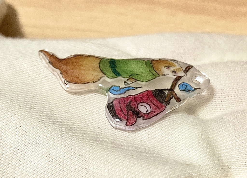 フェレット妖怪「提灯小僧(ちょうちんこぞう)」チャーム