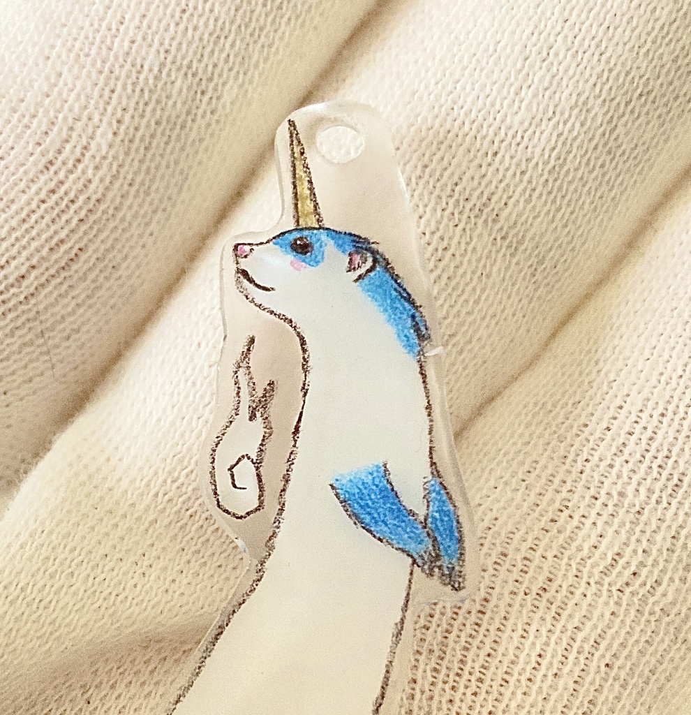 フェレット妖怪「一角獣(いっかくじゅう)」チャーム