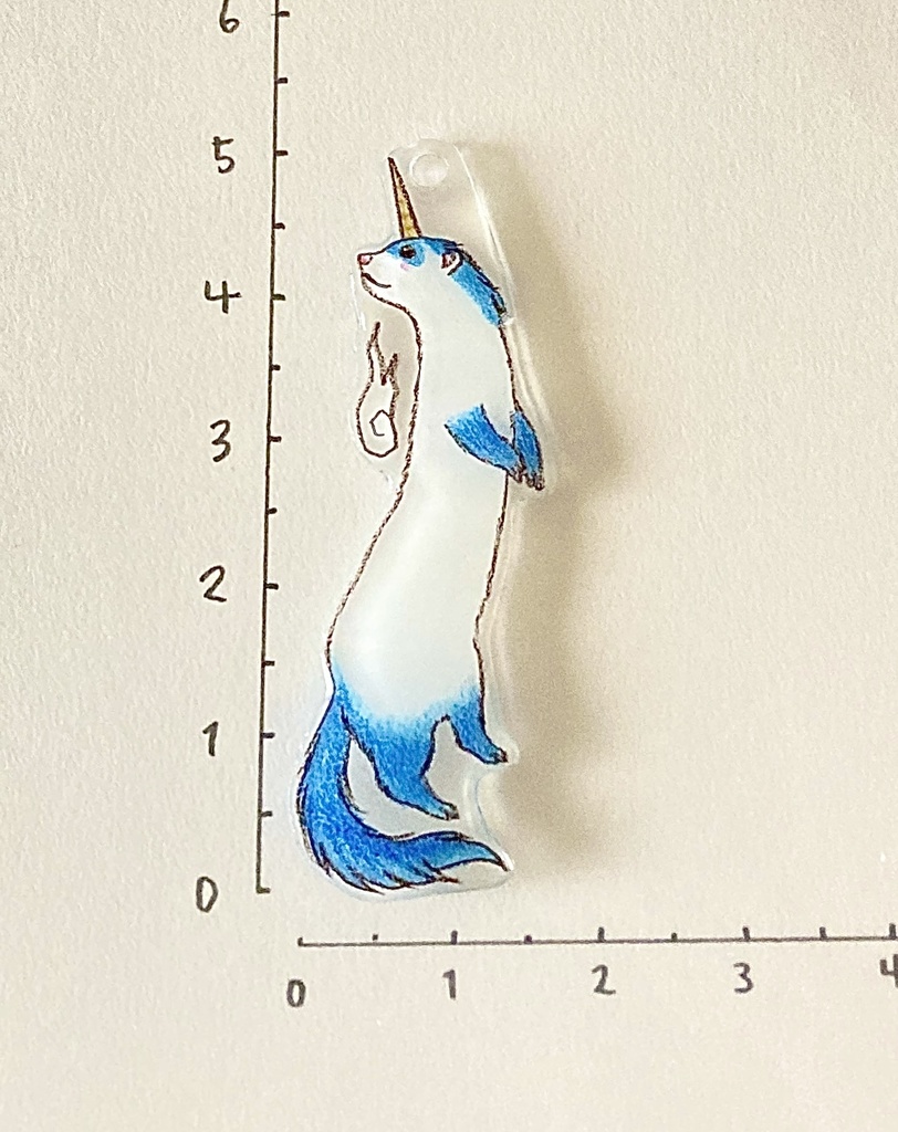 フェレット妖怪「一角獣(いっかくじゅう)」チャーム