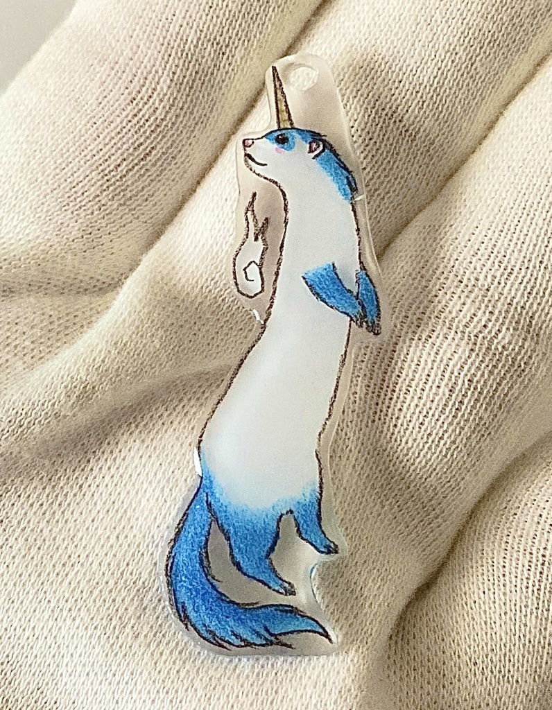 フェレット妖怪「一角獣(いっかくじゅう)」チャーム