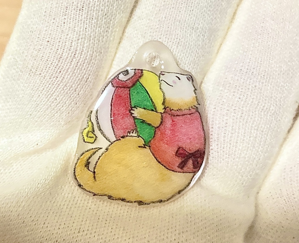 フェレット妖怪「座敷わらし」チャーム