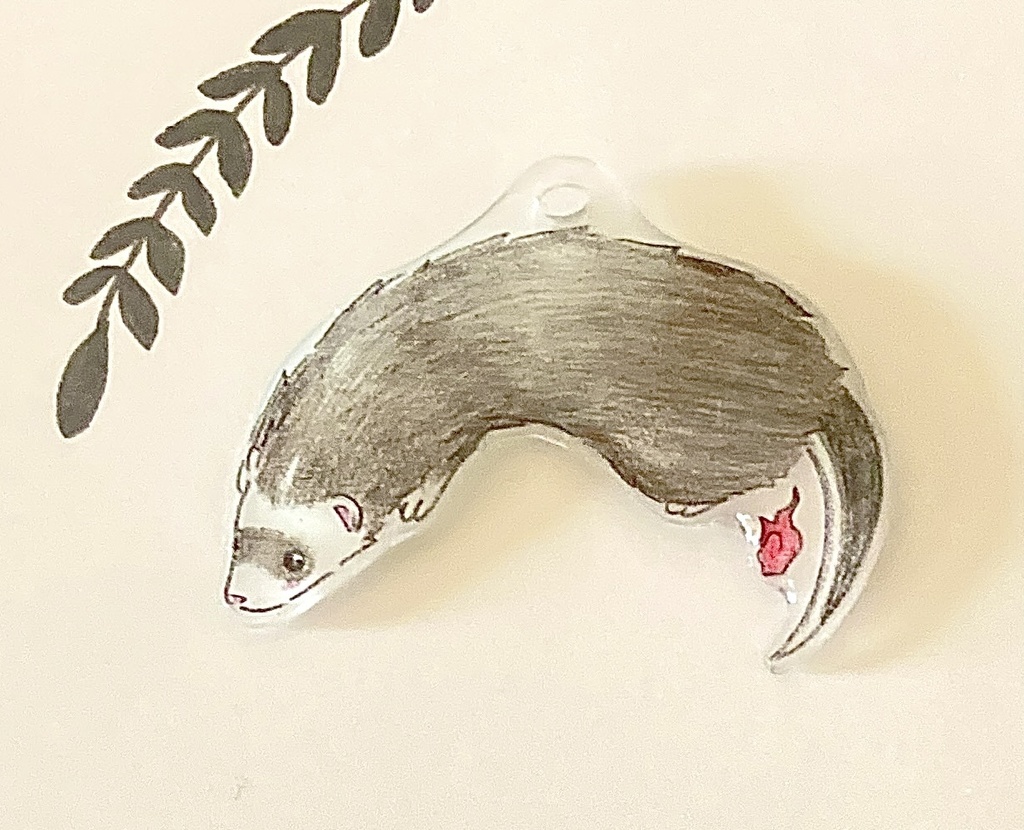 フェレット妖怪「かまいたち」チャーム