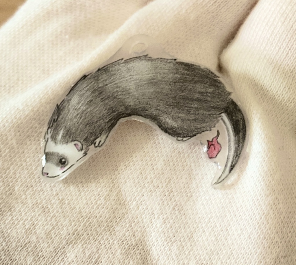 フェレット妖怪「かまいたち」チャーム