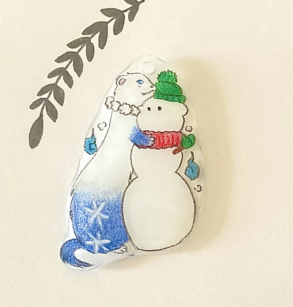 フェレット妖怪「雪女」チャーム