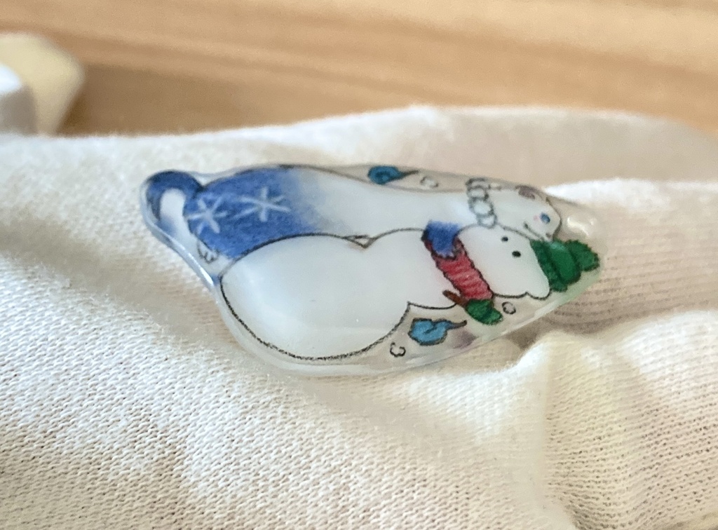 フェレット妖怪「雪女」ミニチャーム