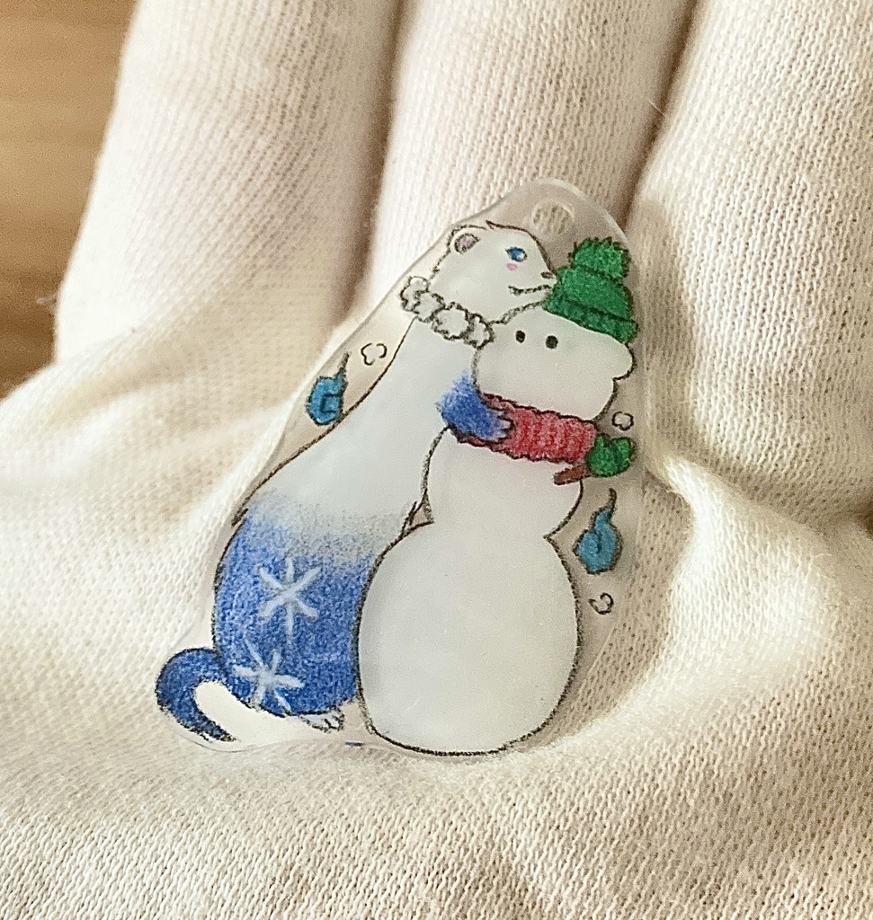 フェレット妖怪「雪女」チャーム