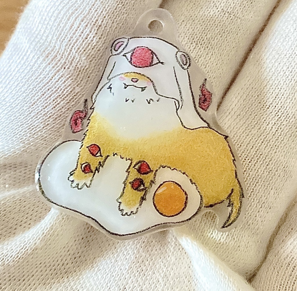 フェレット妖怪「百々目鬼(どどめき)」チャーム