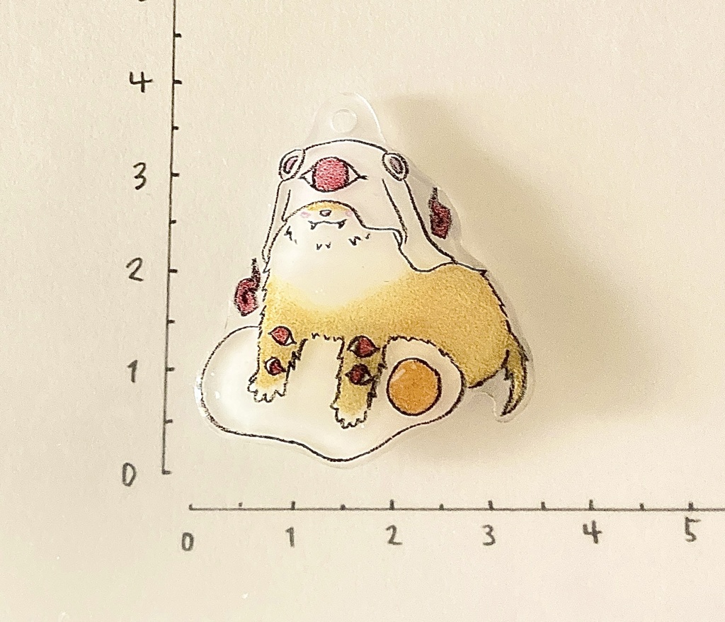 フェレット妖怪「百々目鬼(どどめき)」チャーム