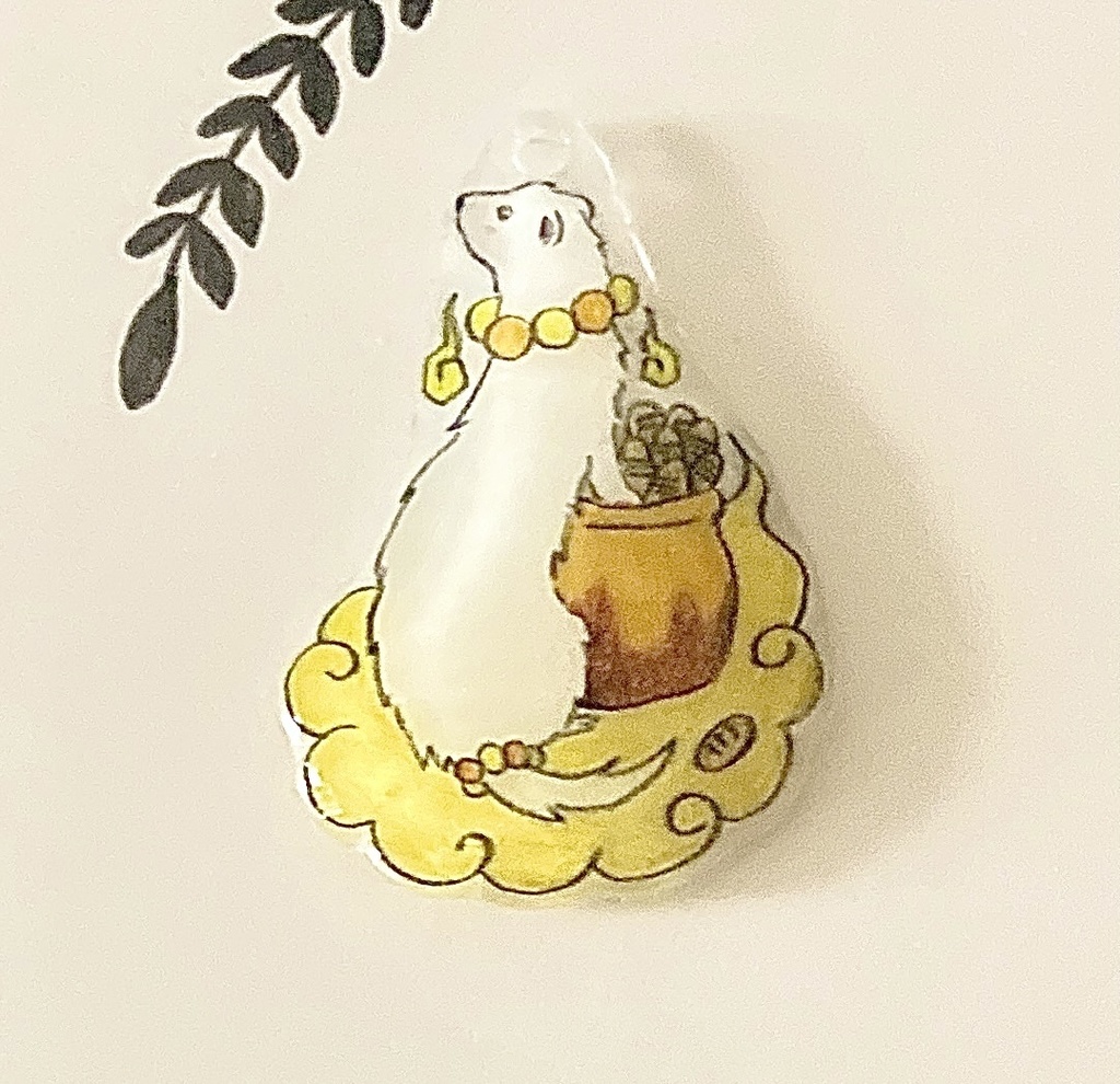 フェレット妖怪「金霊(かなだま)」チャーム