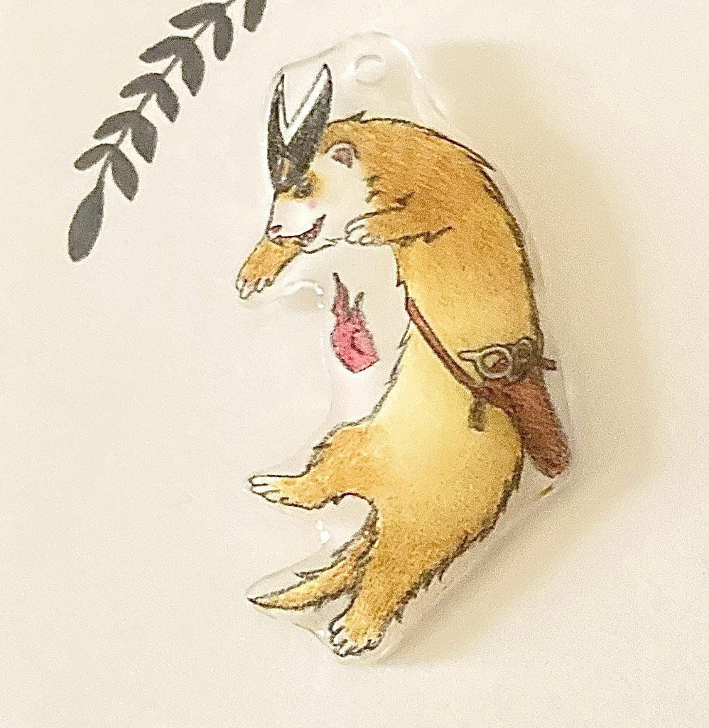 フェレット妖怪「髪切(かみきり)」チャーム