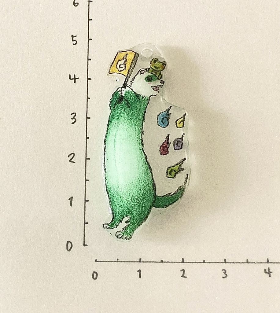 フェレット妖怪「センポクカンポク」チャーム